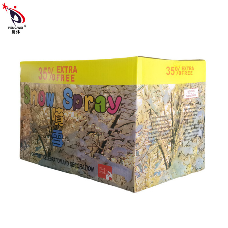 Брызги 150ml Multicolor прочный Тайвань снега дерева фальшивки Tinplate искусственные
