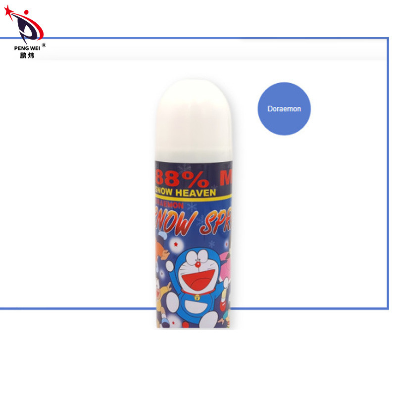 Прочное временных поддельных искусственных брызг снега Doraemon Multicolor для дерева