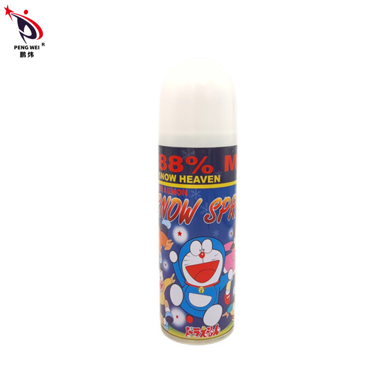Прочное временных поддельных искусственных брызг снега Doraemon Multicolor для дерева