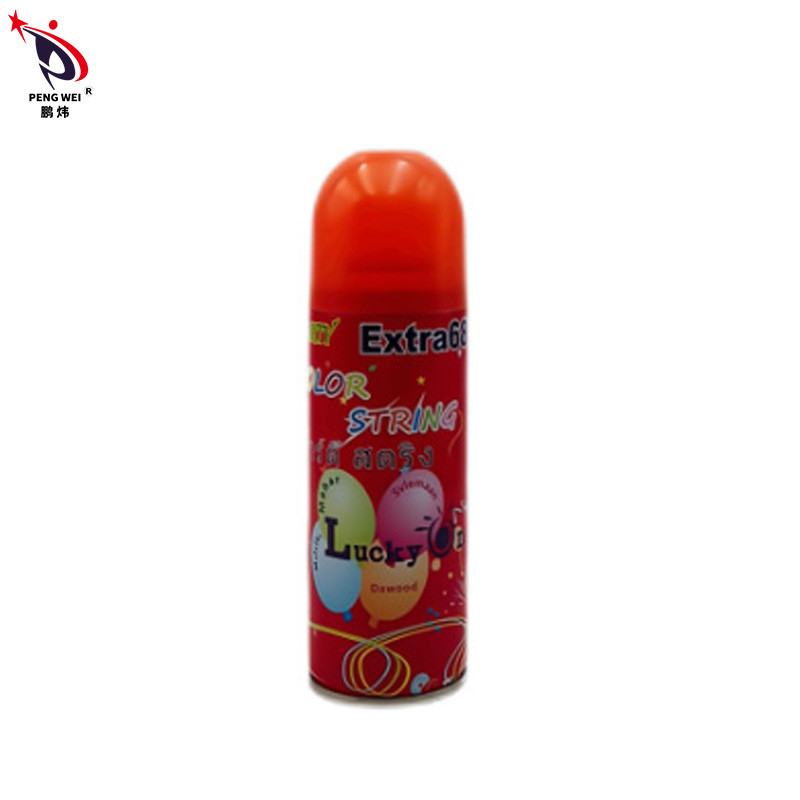 Nonflammable непахучие брызги ленты партии, строка Multicolor брызг придурковатая