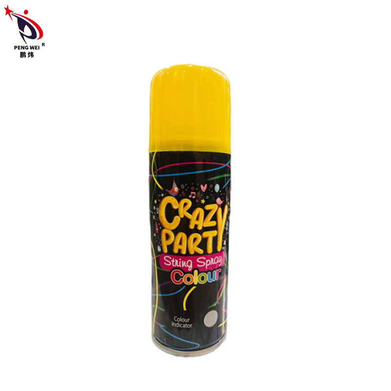 Multicolor брызги строки дня рождения 250ml, брызги партии строки рождества сумасшедшие