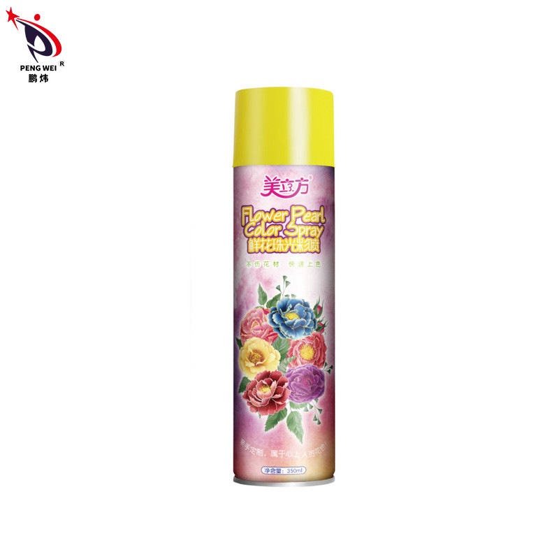 Брызги цвета жемчуга цветка MSDS 350ml, брызги краски Tinplate для цветков