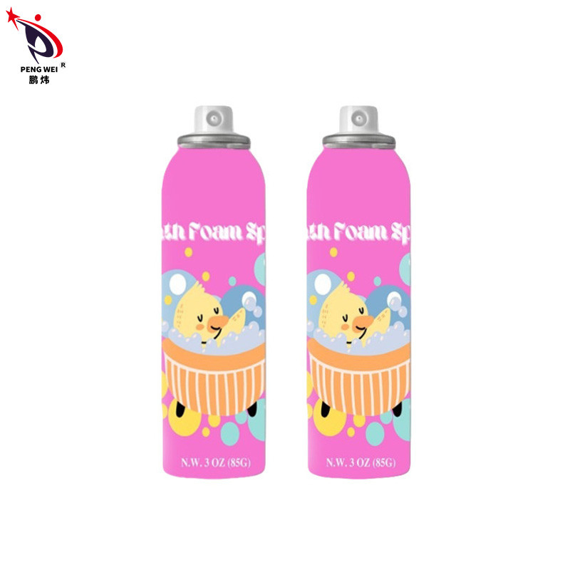 Unisex брызги ванны пены Tinplate, Multicolor баллончик жемчужной ванны