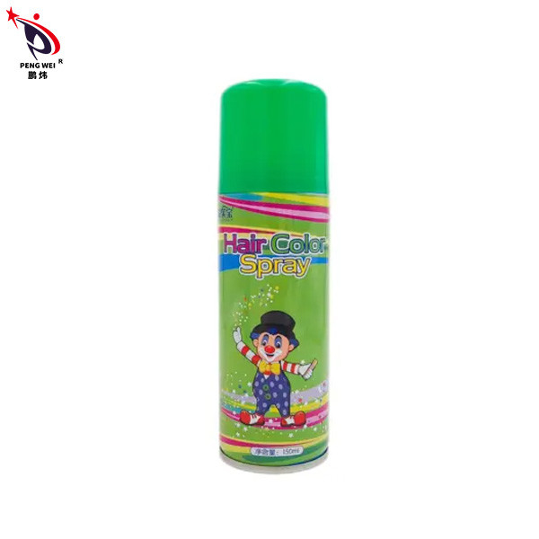 Цвет волос Caifubao временный распыляет макияж хеллоуин 150ml консервной банки краски пурпурный