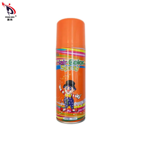 Цвет волос Caifubao временный распыляет макияж хеллоуин 150ml консервной банки краски пурпурный