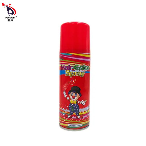 Цвет волос Caifubao временный распыляет макияж хеллоуин 150ml консервной банки краски пурпурный