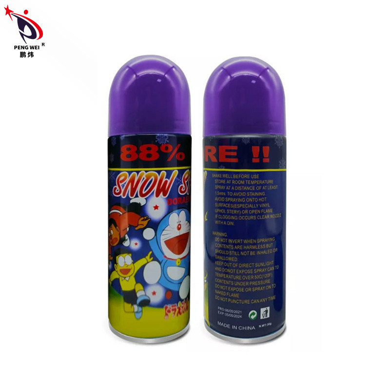 Украшение искусственное Doraemon 250ml брызг хлопь снега рождественской елки дня рождения свадьбы