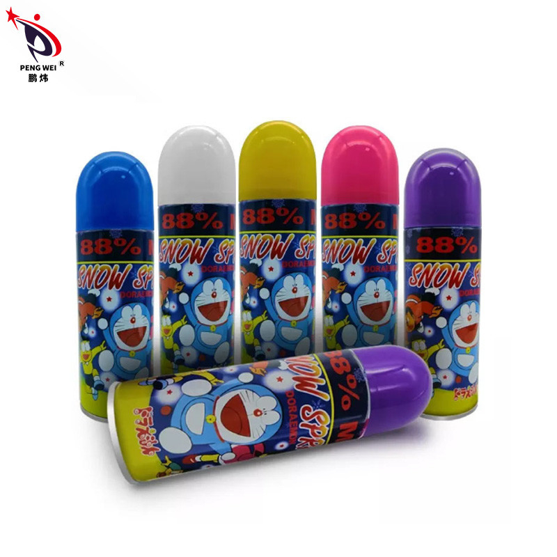 Украшение искусственное Doraemon 250ml брызг хлопь снега рождественской елки дня рождения свадьбы