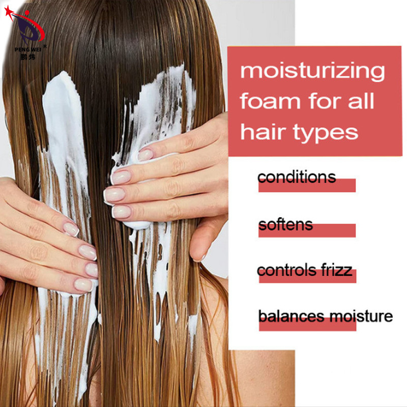 Анти- Frizz воск волос пены распылите Moisturizing вводящ воск в моду волос пены распылите таможню метки частного назначения продуктов воска волос женщин людей