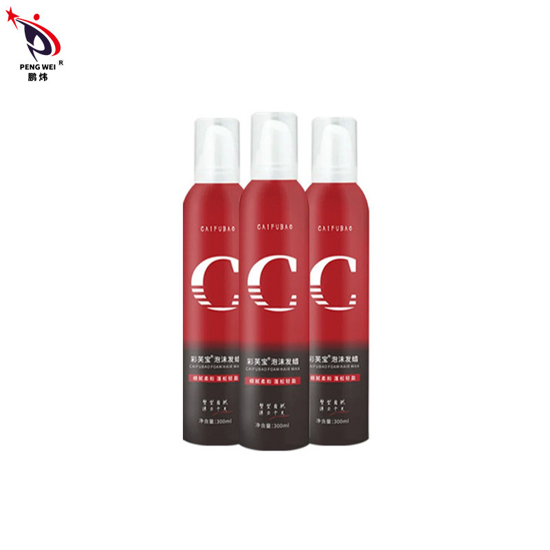 Анти- Frizz воск волос пены распылите Moisturizing вводящ воск в моду волос пены распылите таможню метки частного назначения продуктов воска волос женщин людей